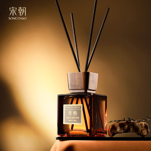 【 宋朝奢华酒店系列】无火香薰 胡桃木盖香薰 室内家用精油卧室香氛 春日限定礼盒摆件持久留香 商品图4