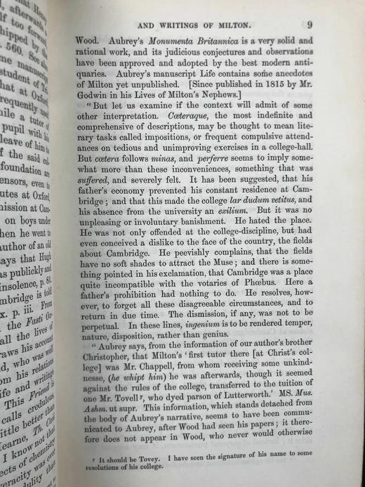 1852年 弥尔顿诗集（全4卷） 1幅肖像插图 全真皮精装18开 商品图4