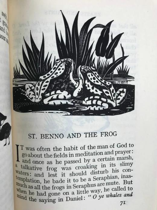 1942年 野兽与圣人 吉宾斯木版画插图 精装32开 商品图10