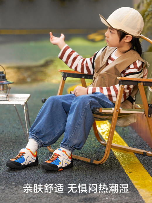 卡特兔儿童运动鞋女童2025秋季新款男童鞋子防滑宝宝透气户外童鞋 商品图2