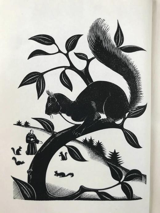 1942年 野兽与圣人 吉宾斯木版画插图 精装32开 商品图2