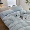 【水洗棉细格纹四件套】纯棉水洗棉四件套细格纹套件简约床上用品格子全棉 商品缩略图7