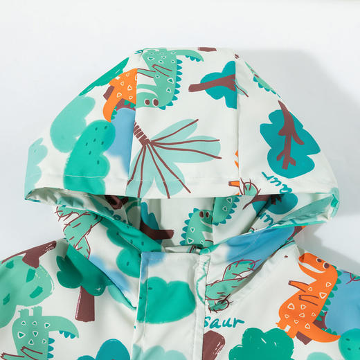 贝贝怡2025春季新款冲锋衣男童上衣外套ZB1ES050 商品图5