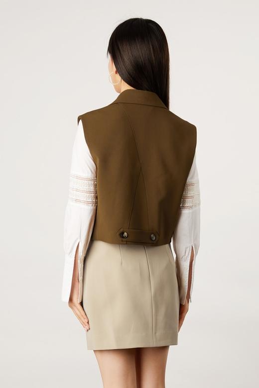 LNNNS 西装领截短马甲外套 11158 商品图2