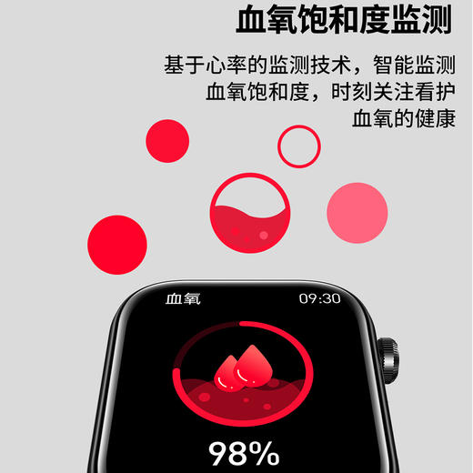 【时刻掌握她的健康】佐德博兹ZN0131-ET470血糖血压心率体温健康检测智能手表（两款可选）ds（lg） 商品图4