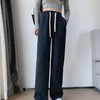 丁摩 【牛仔阔腿裤】春天新女装天丝牛仔直筒阔腿长牛仔阔腿休闲裤子5ZF- C166 商品缩略图1