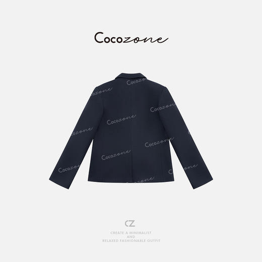 COCO ZONE 春季学院风多口袋气质通勤翻领外套ACD2A0014 商品图1