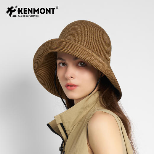 卡蒙赫本风海边度假可折叠太阳帽KM-6200 商品图4
