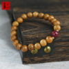 【黄老师推荐】天然老桃木朱砂手链 商品缩略图5