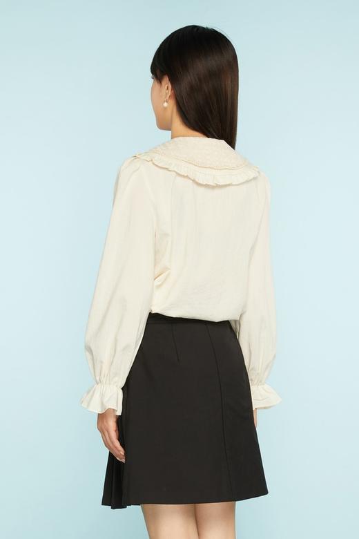 amadella 装饰蕾丝领泡泡袖衬衣 11357 商品图2