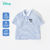 迪士尼【米奇条纹POLO衫】25夏季新款男童纯棉短袖宽松透气T恤ZD2ES027 商品缩略图2