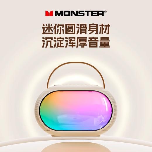 【L】美国monster魔声桌面光污染小音箱 支持AUX/蓝牙 部分播放器自动识别母带专享 商品图2