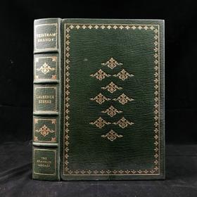 限量版！劳伦斯·斯特恩《项狄传》 约翰·奥斯丁12幅版画插图 豪华皮装18开