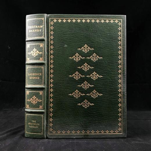 限量版！劳伦斯·斯特恩《项狄传》 约翰·奥斯丁12幅版画插图 豪华皮装18开 商品图0