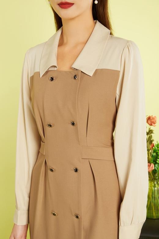 amadella 卡其色收腰连衣裙 11350 商品图3