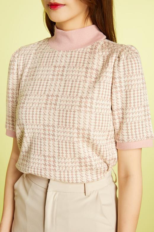 amadella 休闲针织千鸟格纹上衣 11391 商品图3