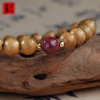【黄老师推荐】天然老桃木朱砂手链 商品缩略图1