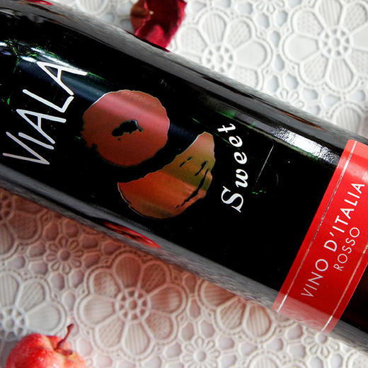 【北京仓】意大利维莱 甜红葡萄酒 750ml 商品图2