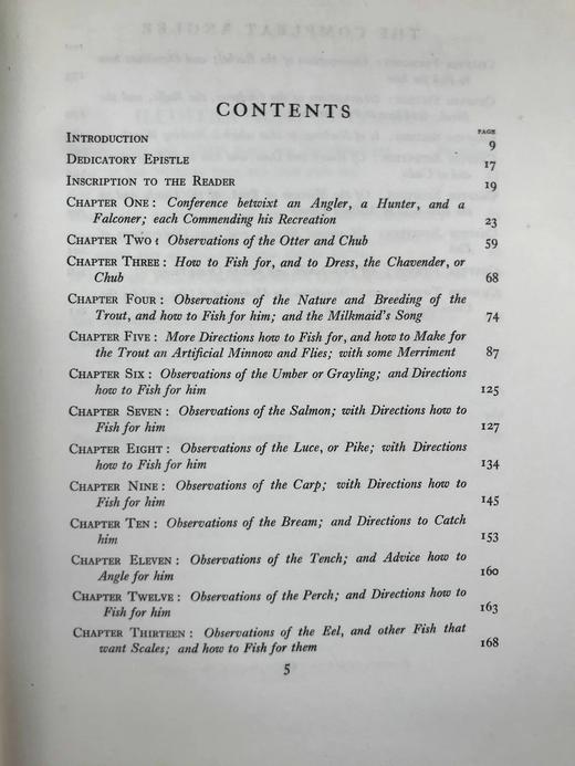 鬼才拉克姆签名限量版！1931年 沃尔顿《钓客清话》 12幅彩色与大量黑白文间插图 全犊皮（vellum）精装16开 商品图6