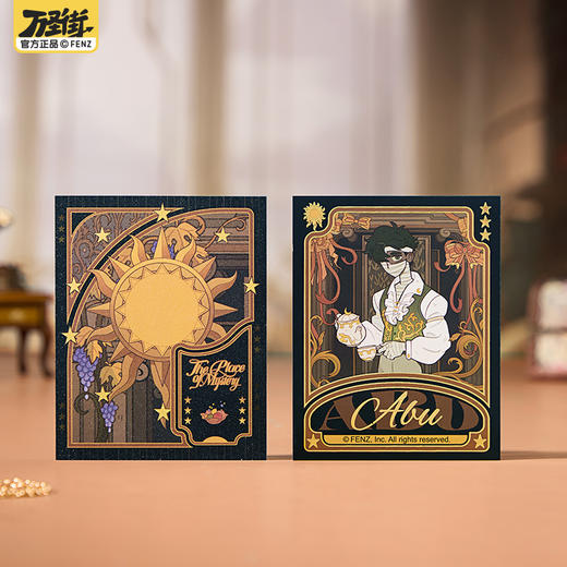 《非人哉官方店》万圣街万圣秘境伪拍立得盲盒动漫周边原创镭射星幻膜 商品图2