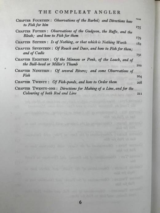 鬼才拉克姆签名限量版！1931年 沃尔顿《钓客清话》 12幅彩色与大量黑白文间插图 全犊皮（vellum）精装16开 商品图7