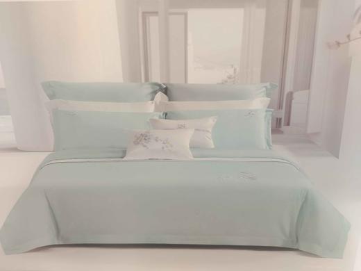 5楼水星家纺长绒棉四件套 商品图0