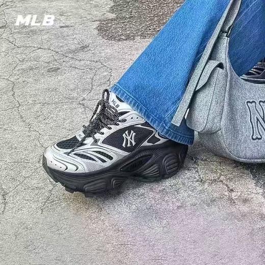 【云粉节】6楼MLB张凌赫同款】MLB男女同款休闲潮流老爹鞋25春新3ASHWD15N吊牌价1199 商品图5