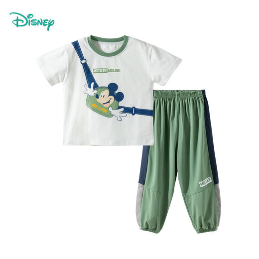 迪士尼夏季新品男童短袖套装ZD2ET007 商品图10