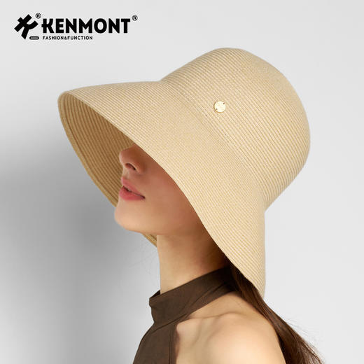 卡蒙赫本风海边度假可折叠太阳帽KM-6200 商品图5