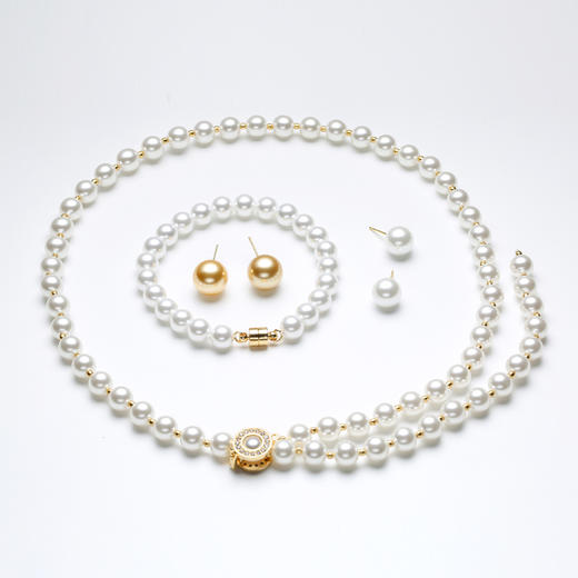 （任选2款-20）Dara戴拉 人造澳白/真多麻珍珠饰品系列（精美礼盒包装） 商品图6