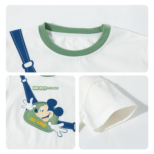迪士尼夏季新品男童短袖套装ZD2ET007 商品图13