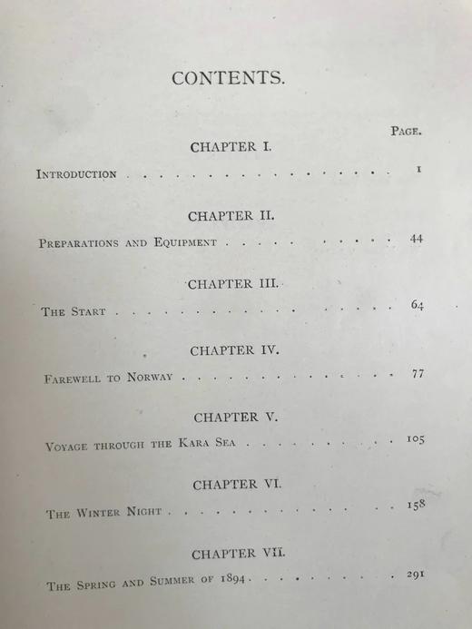 1898年 弗里乔夫·南森《极北之旅》（全2卷） 约百幅插图 漆布精装18开 商品图4