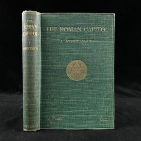1906年 古代与现代时期的罗马市政广场 50幅插图 漆布精装36开