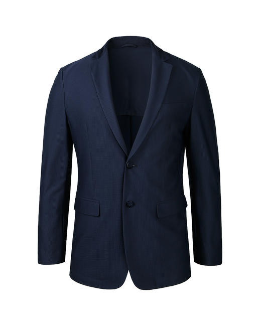 占姆士休闲西服男士春秋新款潮流简约风外套修身 商品图0