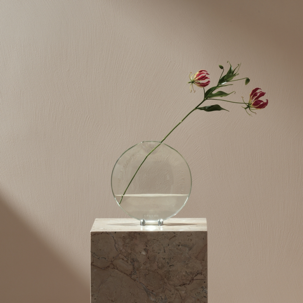 鱼嘴花瓶 RESONG日诵家居 玻璃花器插花饰品