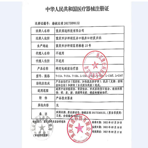 西屋（Westinghouse）特定电磁波谱治疗仪_T-21A 商品图2