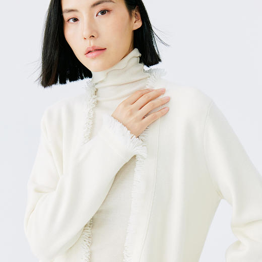 东黎 • 秀场同款 山羊绒春季女士小香风开衫外套 4810 商品图4