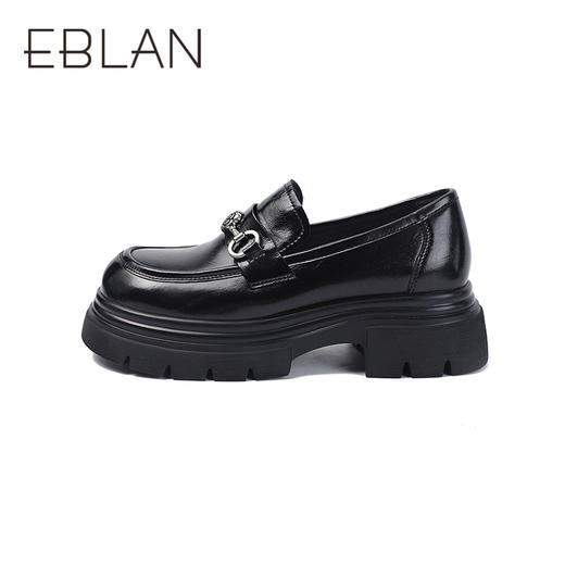 伊伴潮流新款薄底乐福鞋单鞋B25178237 商品图1