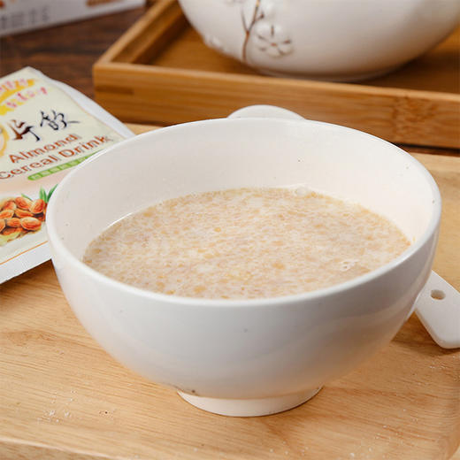 京工牌杏仁麦片饮「奶素」| 37g*10袋/盒 黄金麦片香浓Q弹 方便代餐 宝岛台湾【京工系列任买3盒包邮】 商品图1