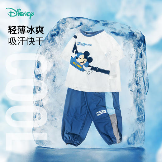 迪士尼夏季新品男童短袖套装ZD2ET007 商品图2
