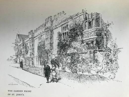 1909年 安德鲁·朗格《牛津风物志》 数十幅插图 漆布精装36开 商品图9