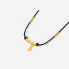 周六福黄金竹节项链女款5d硬金定价竹节编绳节节高升新年升职礼物 商品缩略图1