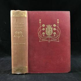 1902年 狄更斯《老古玩店》 H.M.布洛克8幅插图 漆布精装大32开