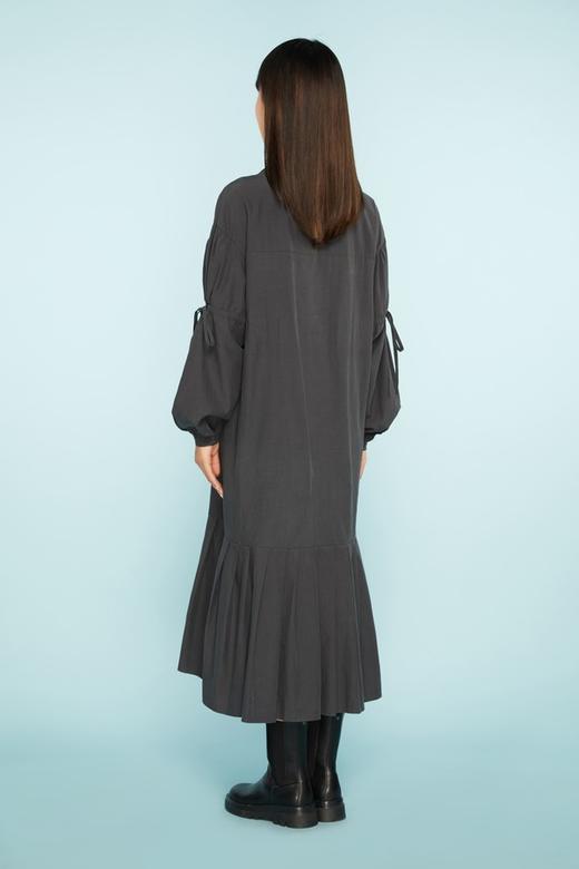 ANSUABEL 直身打褶绑带设计连衣裙 11273 商品图2