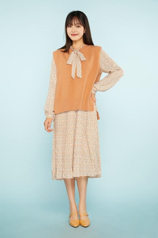 L.Fleuri 马甲印花套装连衣裙 11372 商品图1