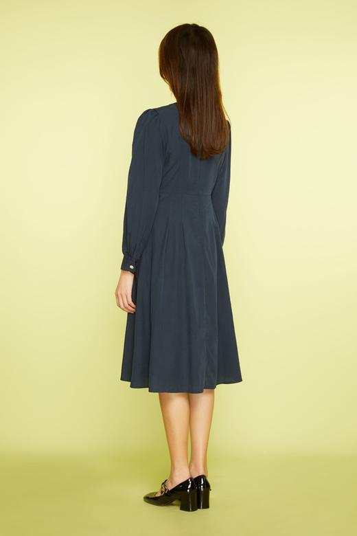 amadella 蕾丝领拼接收腰连衣裙 11371 商品图2