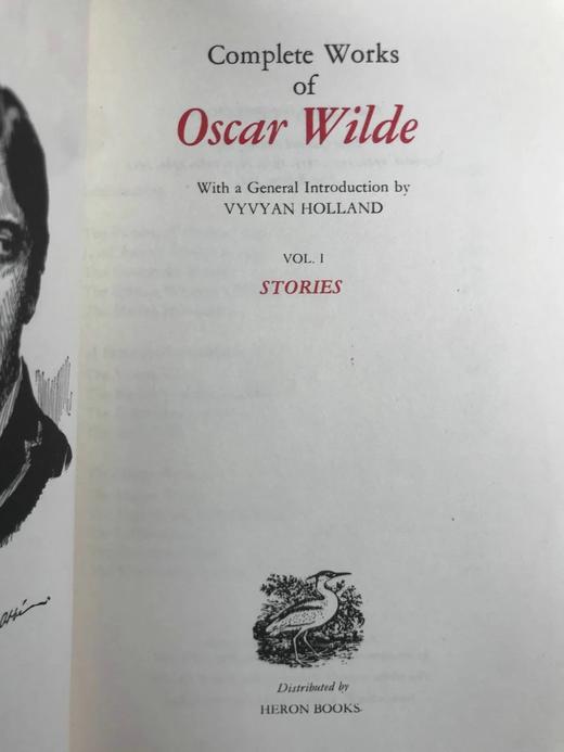 王尔德作品全集（全3卷） 苍鹭出版社（HeronBooks）复古仿皮精装本 商品图2