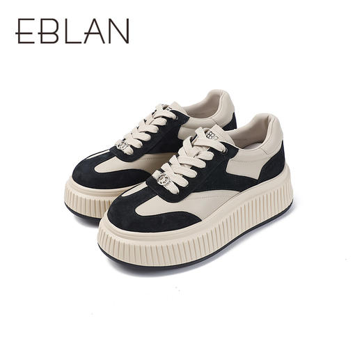 伊伴潮流新款运动休闲板鞋单鞋B25150710 商品图3