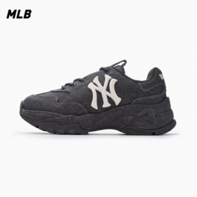 【云粉节】6楼MLBMLB 男女同款情侣纯色经典老爹鞋3ASHA025N吊牌价999