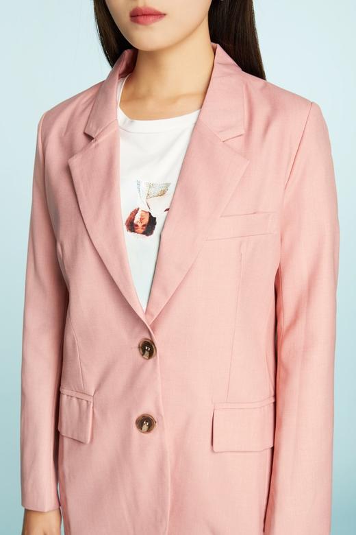 Le Malene 粉色简约西装外套 11230 商品图3